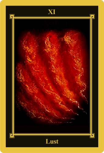 Strength/Lust - Yearly Tarot Card