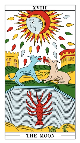 Tarot card - The Moon