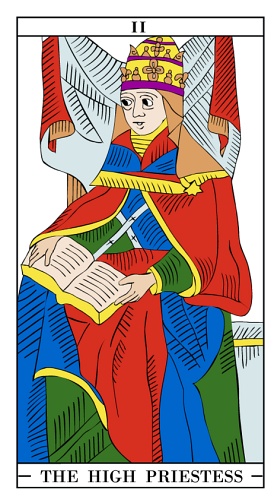 Tarot card - High Priestess