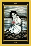 Temperance tarot card