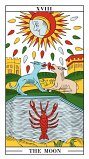The Moon tarot card