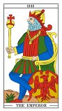 The Emperor tarot card