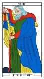 The Hermit tarot card