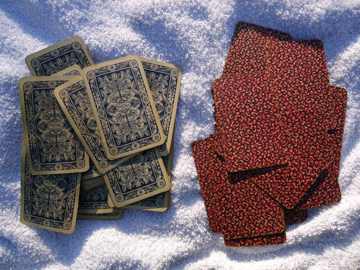 Gypsy Fortune Telling Cards: first and second deck