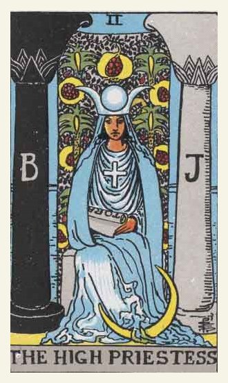 The High Priestess Tarot card