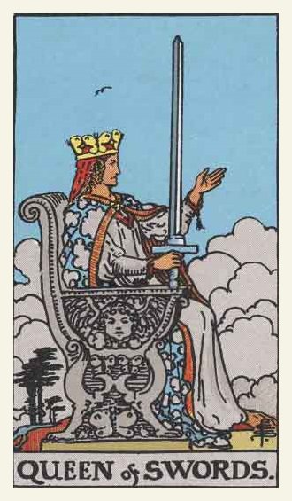 Queen of Swords Tarot card
