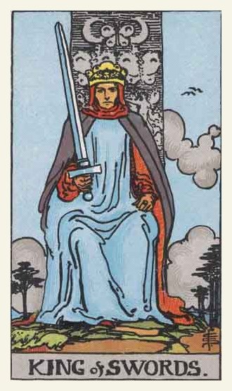 King of Swords Tarot card
